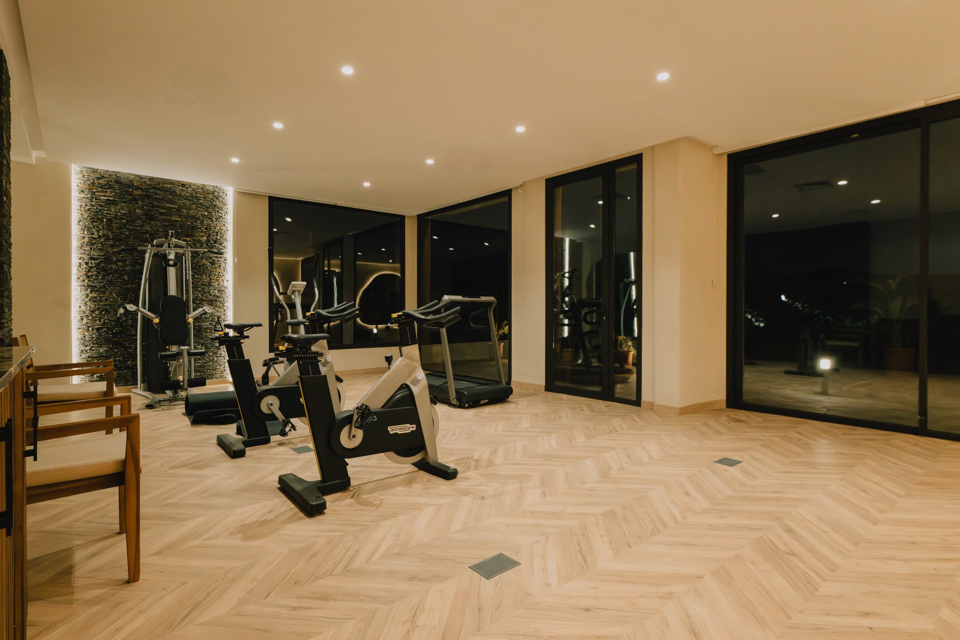 Gym moderne — force et bien-être