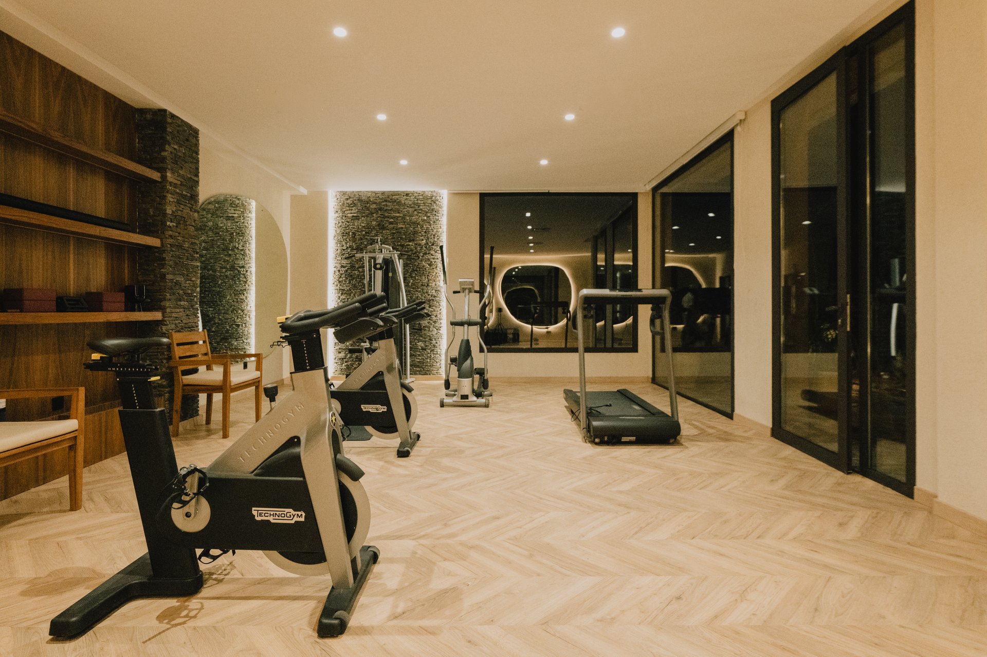 Salle fitness — énergie équilibrée